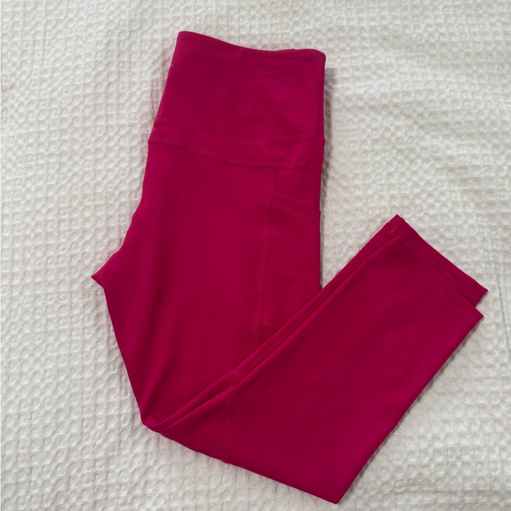 ZYIA Pink Cropped Leggings